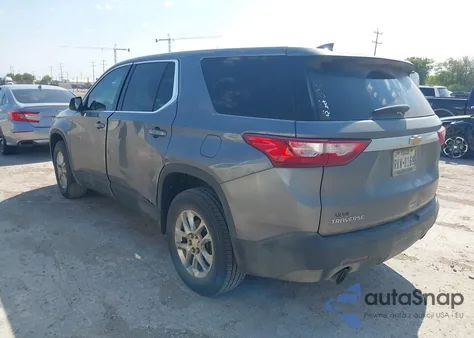 2021 Chevrolet Traverse Fwd Ls из США, поврежденный, VIN 1GNERFKW8MJ213897